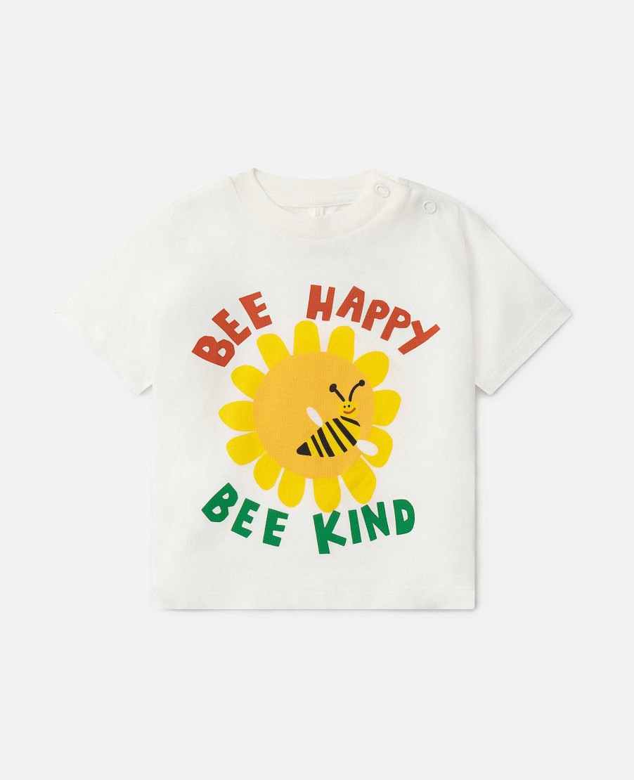 Kids Stella McCartney Baby Girls | Bee Happy T-Shirt