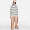 Unisex Stella McCartney T-Shirts | Bunny Embroidery Breton T-Shirt