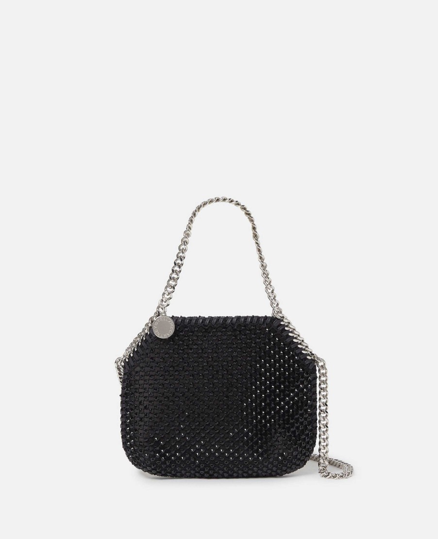 Women Stella McCartney Iconic Falabella | Falabella Crystal Mesh Mini Tote Bag