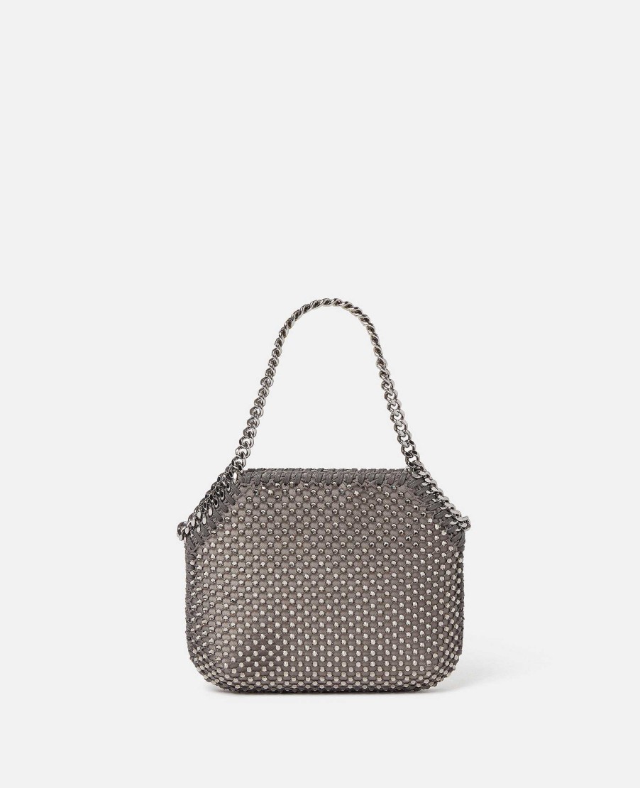 Women Stella McCartney Iconic Falabella | Falabella Crystal Mesh Mini Tote Bag