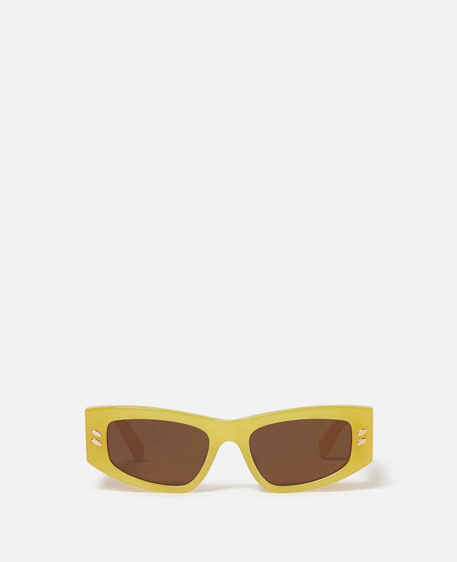 Women Stella McCartney Sunglasses | Falabella Rectangular Sunglasses