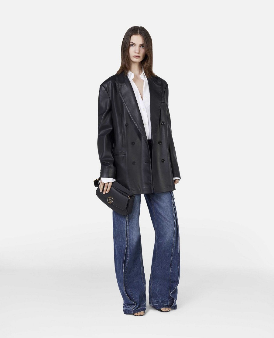 Women Stella McCartney Coats And Jackets | Alter Mat Oversized Double-Breasted Blazer