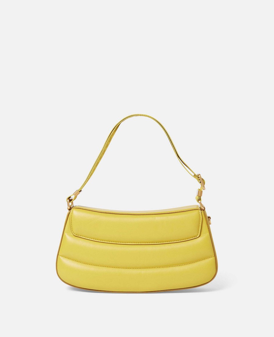 Women Stella McCartney Top-Handle Bags | S-Wave Padded Shoulder Bag