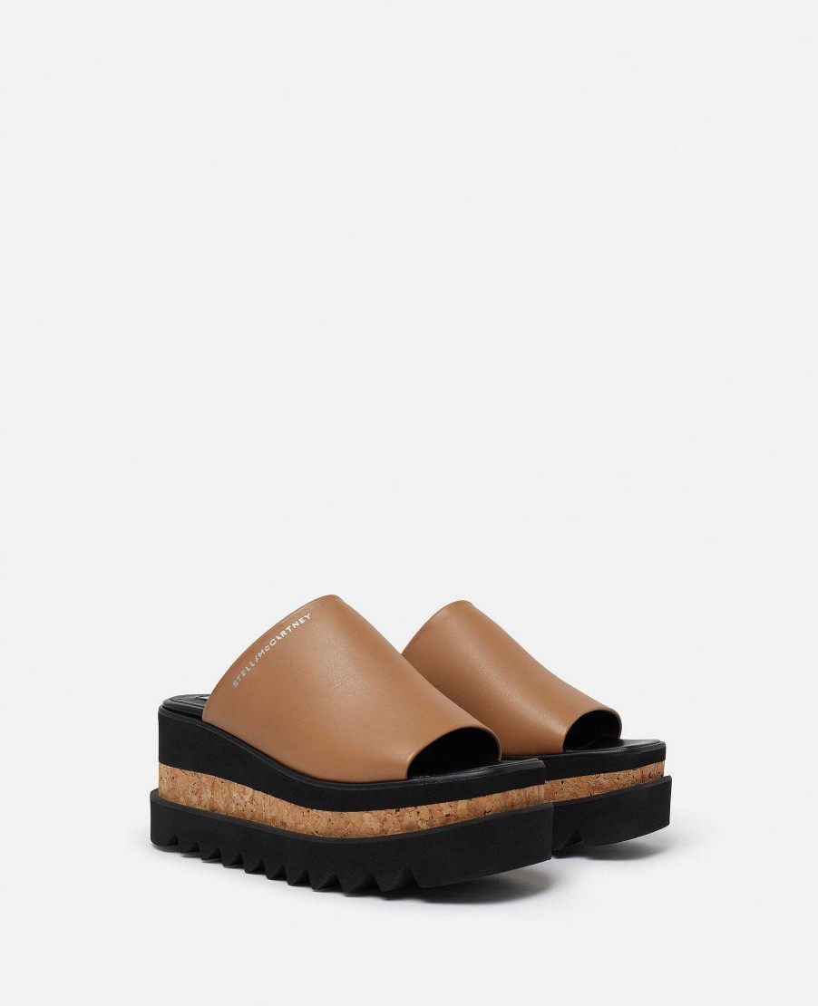 Women Stella McCartney Wedges | Sneak-Elyse Platform Sandals