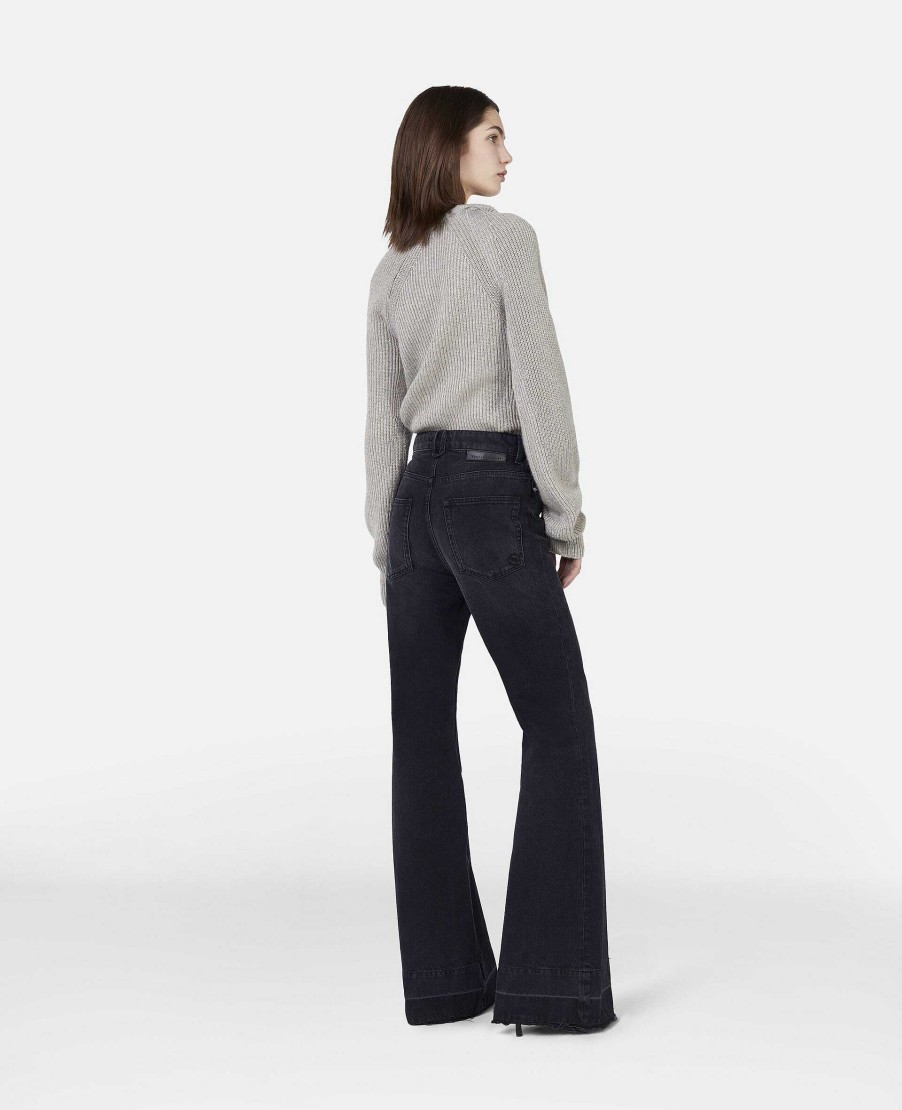 Women Stella McCartney Trousers And Shorts | Falabella Flared Leg Jeans