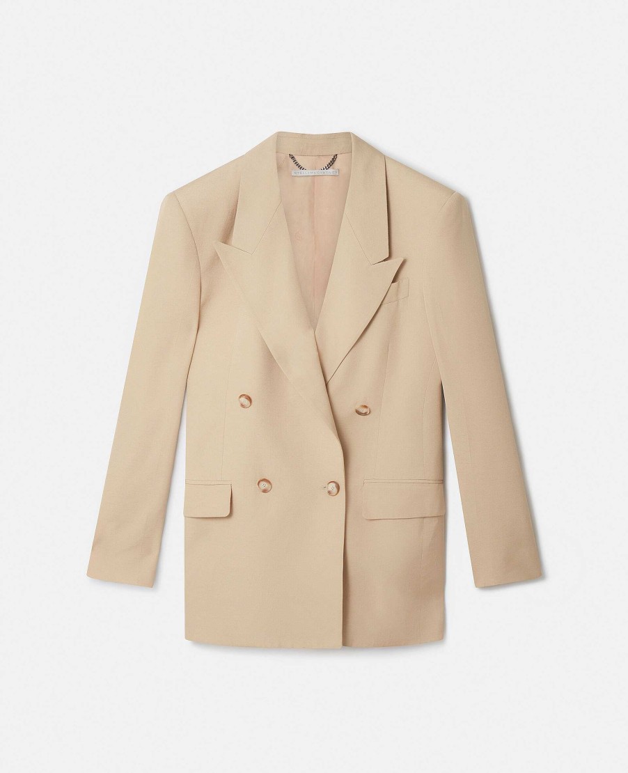 Women Stella McCartney Tailoring | Double-Breasted Blazer