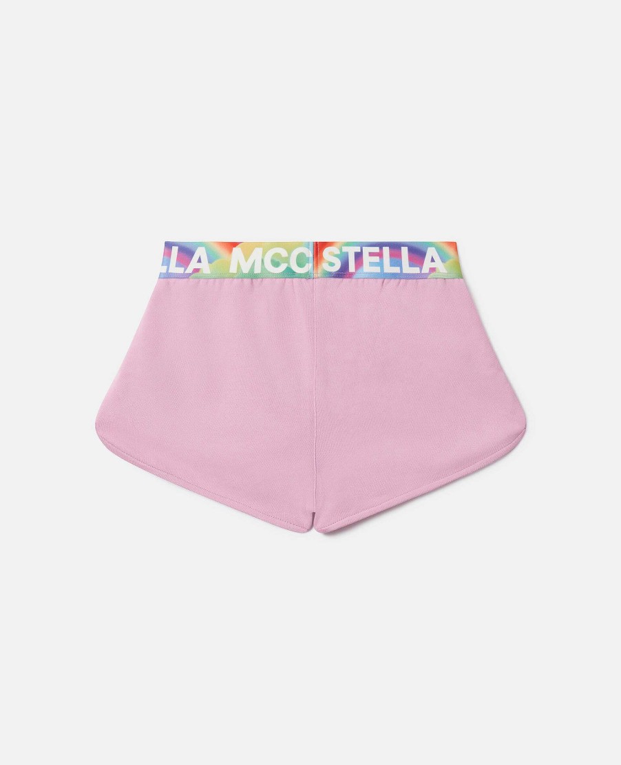 Kids Stella McCartney Trousers And Skirts | Logo Tape Shorts