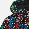 Kids Stella McCartney Outerwear | Starburst Print Hooded Puffer Coat