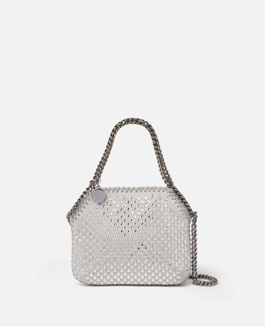 Women Stella McCartney Iconic Falabella | Falabella Crystal Mesh Mini Tote Bag