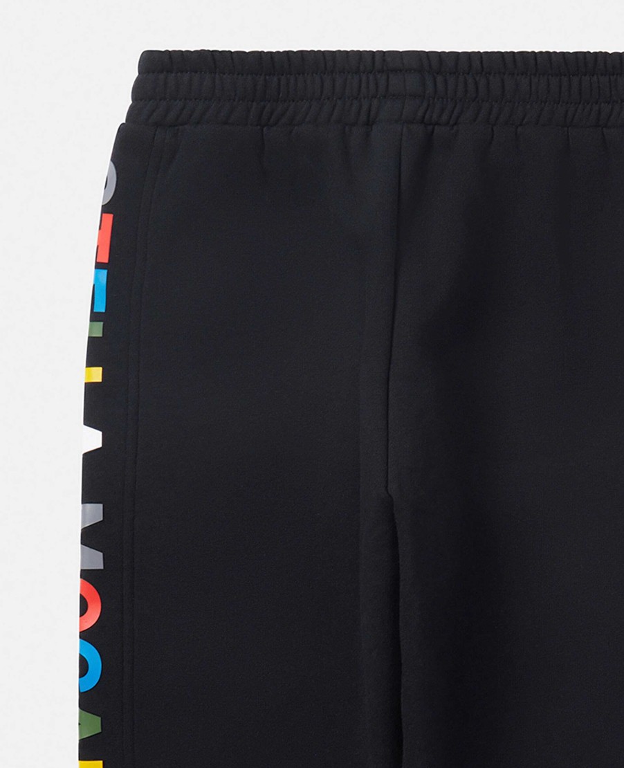 Kids Stella McCartney Trousers And Shorts | Colour Pop Smudge Print Joggers