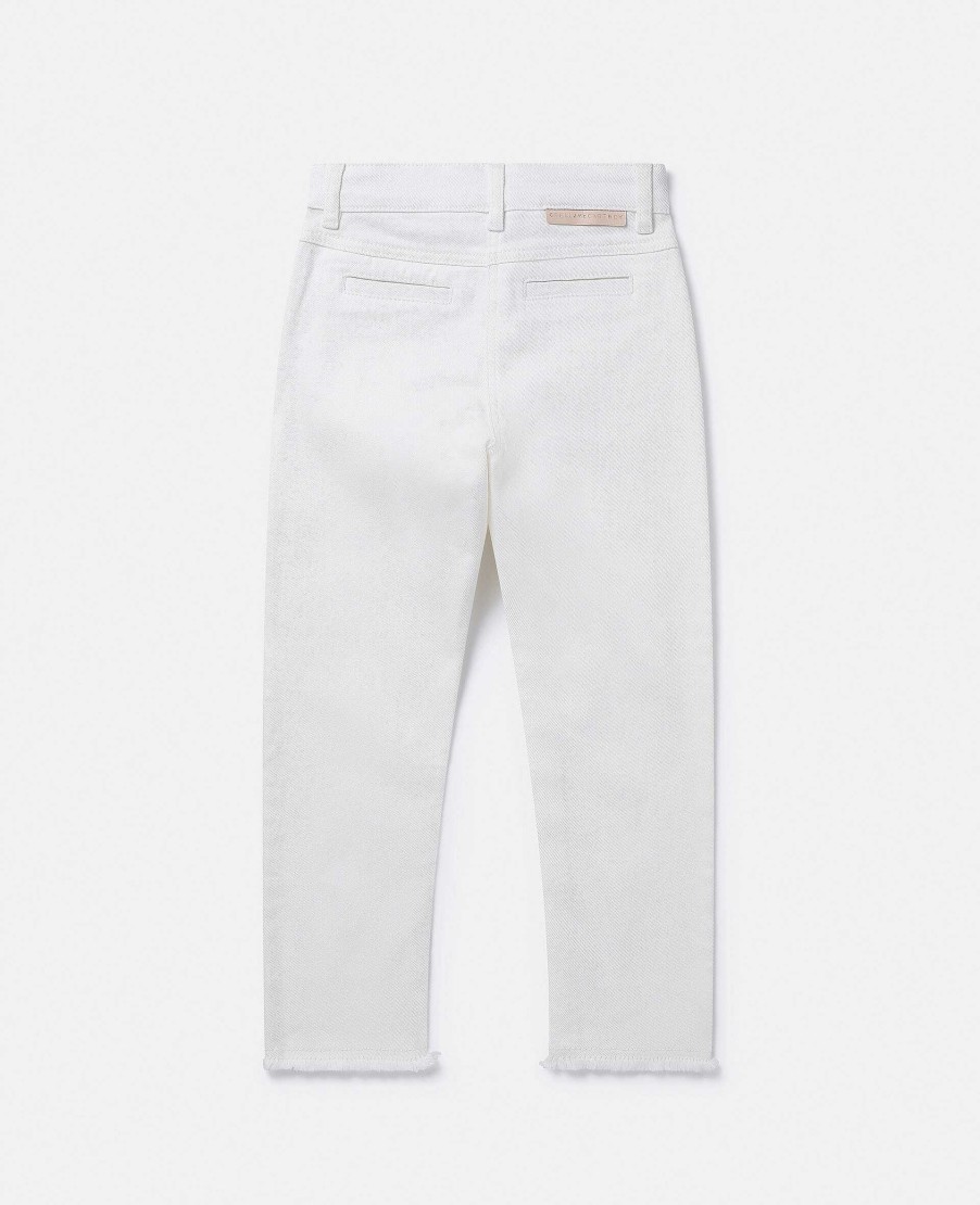 Kids Stella McCartney Trousers And Skirts | Patch Pocket Straight Leg Jeans