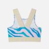 Kids Stella McCartney T-Shirts And Tops | Zebra Print Crop Top