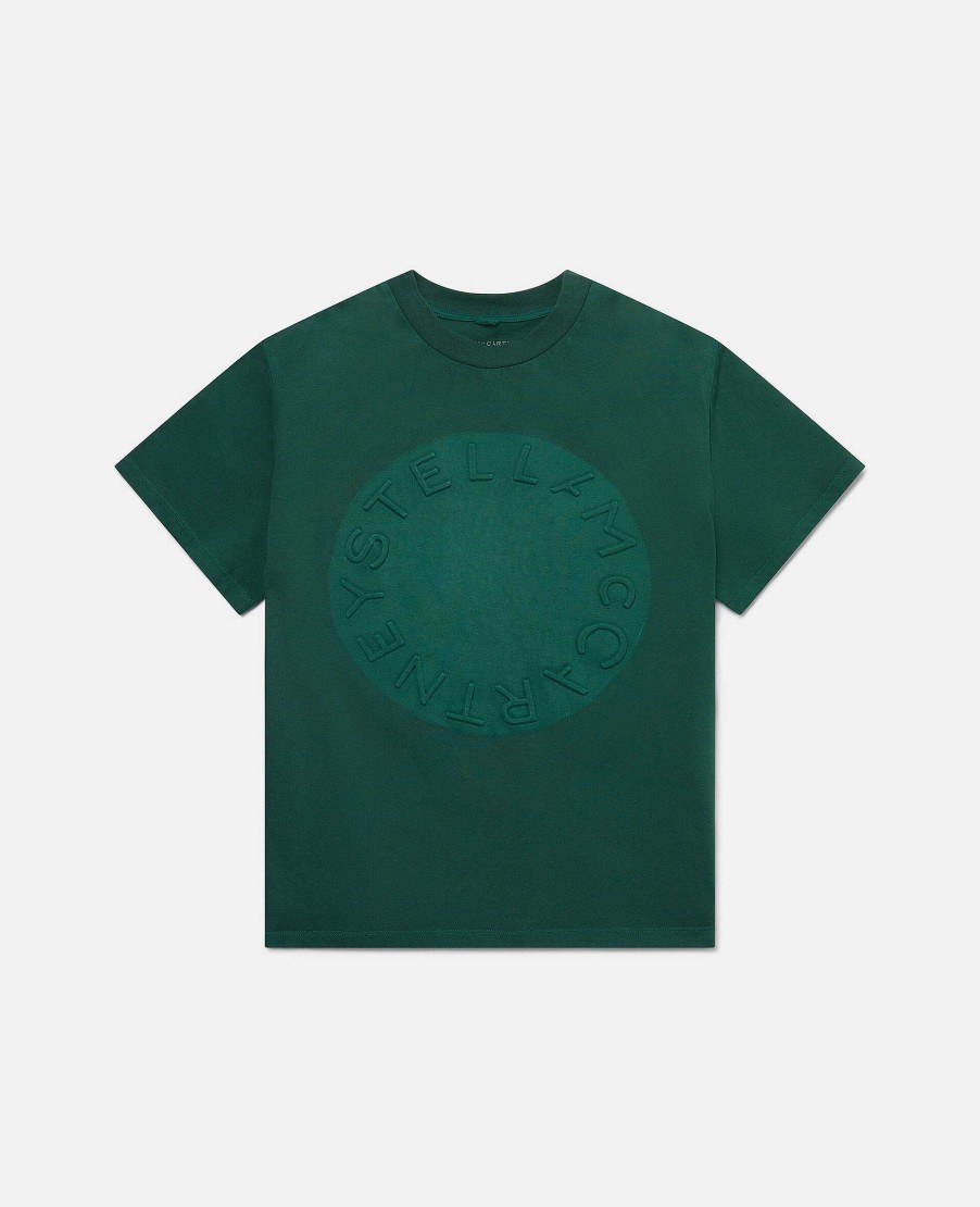 Kids Stella McCartney T-Shirts And Sweatshirt | Circular Logo Disc T-Shirt