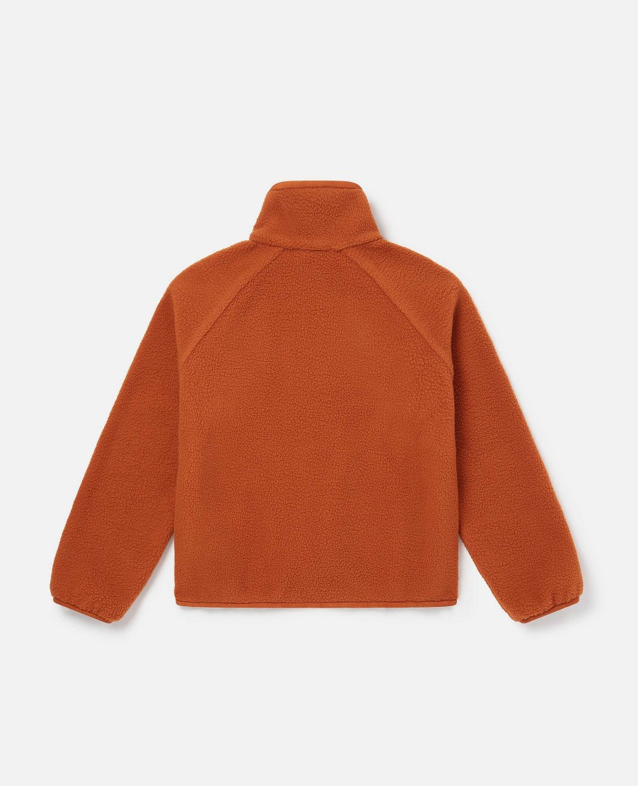 Kids Stella McCartney Cardigans And Jumpers | Bear Patch Fleece Jacket