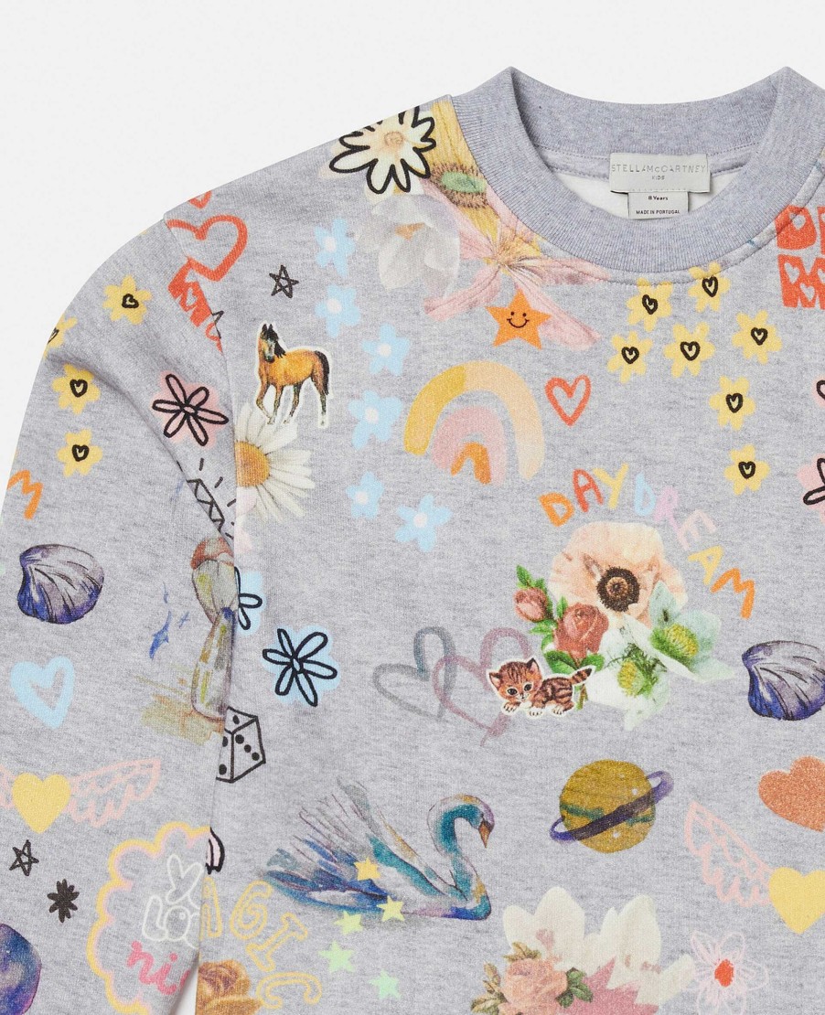 Kids Stella McCartney Jumpers And Cardigans | Dreammaker Doodle Sweatshirt