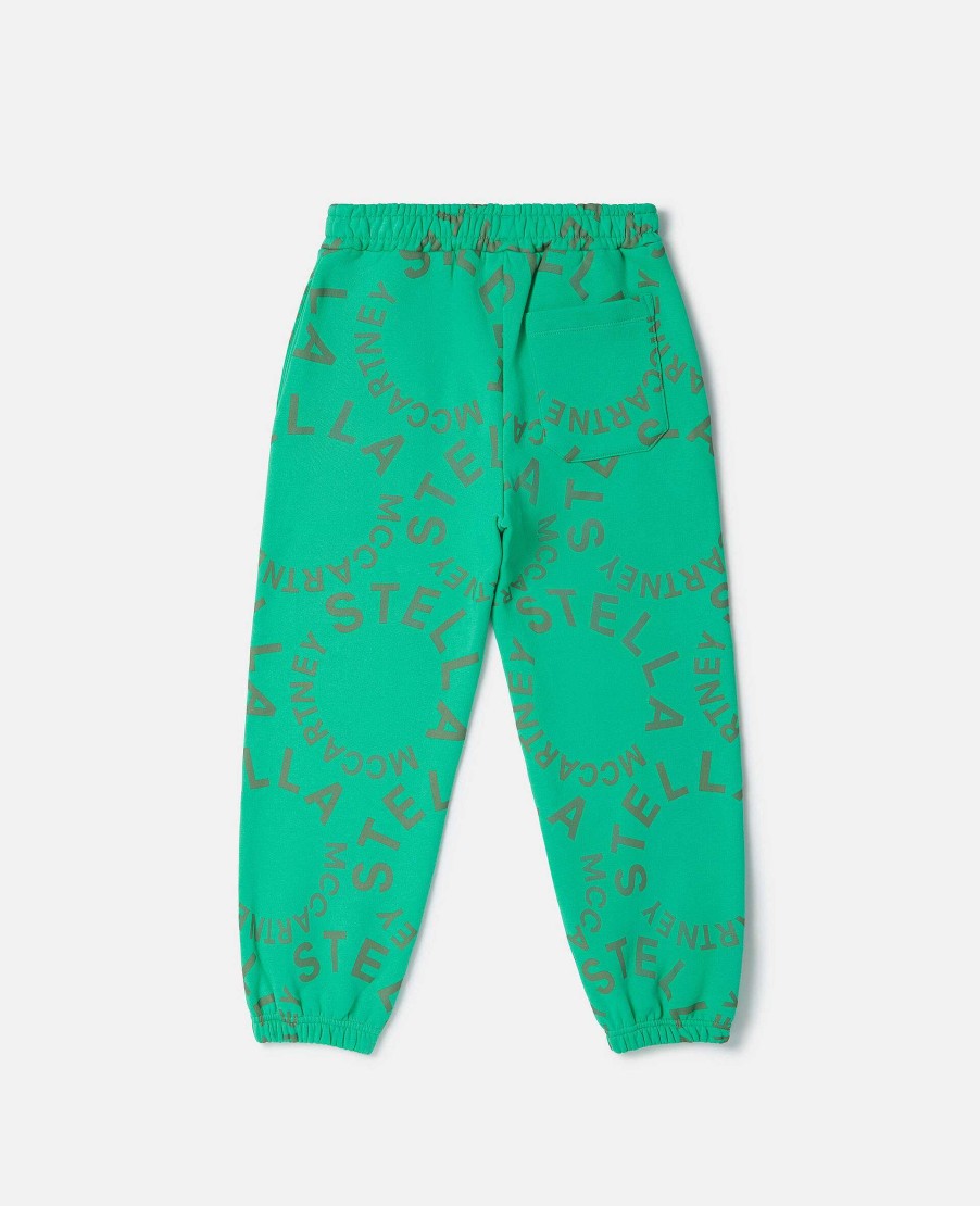 Kids Stella McCartney Trousers And Shorts | Circular Logo Joggers