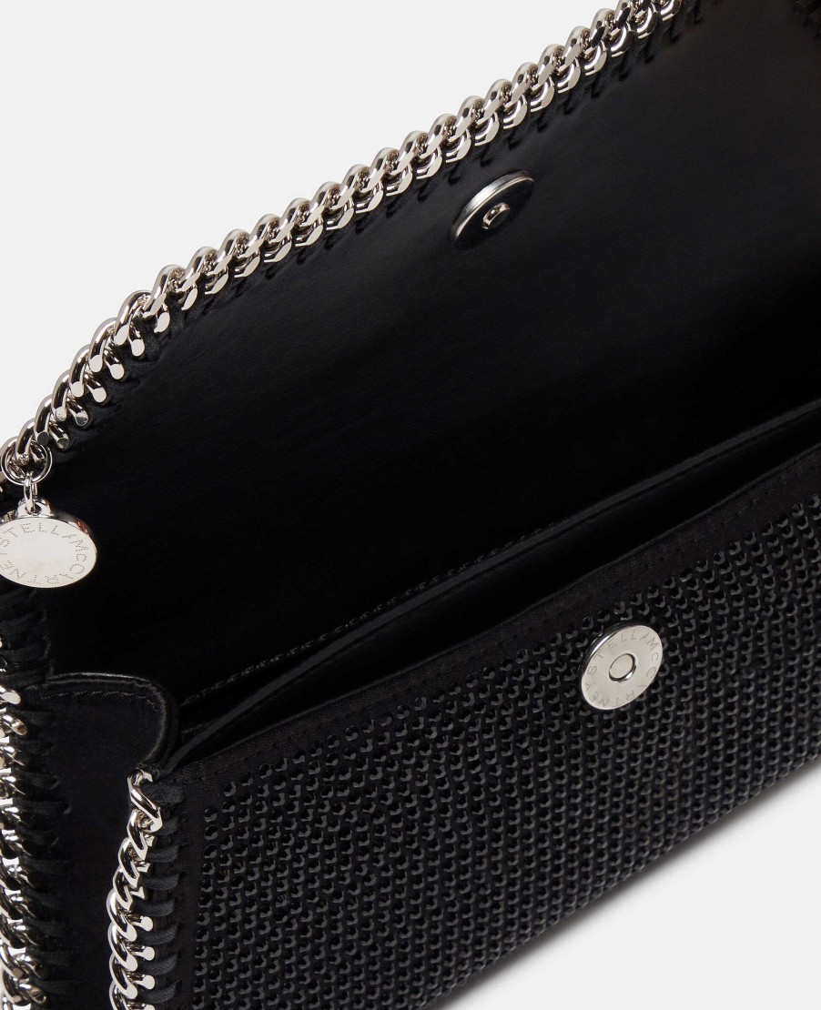 Women Stella McCartney Iconic Falabella | Falabella Crystal Hotfix Clutch