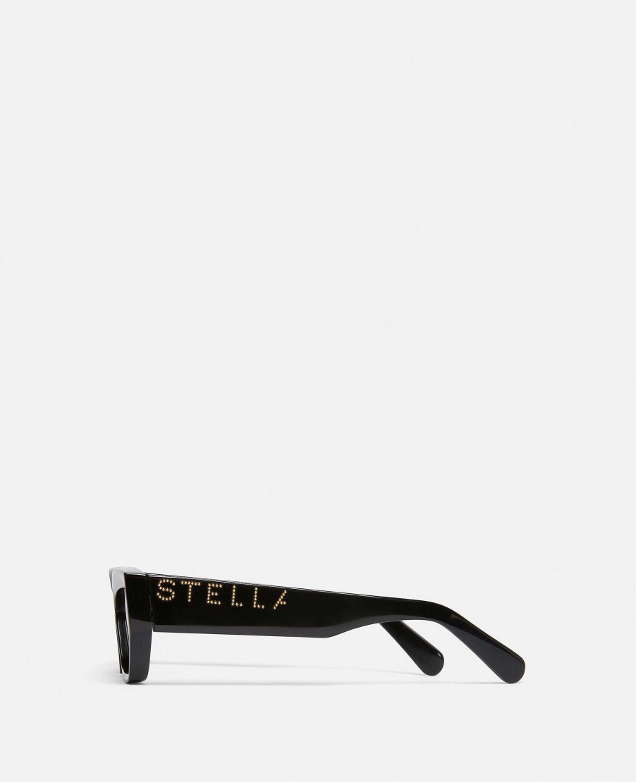 Women Stella McCartney Sunglasses | Logo Cat Eye Sunglasses