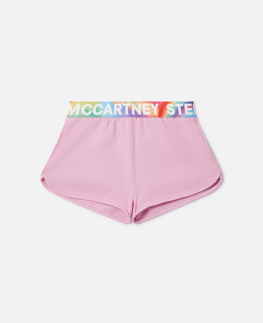 Kids Stella McCartney Trousers And Skirts | Logo Tape Shorts