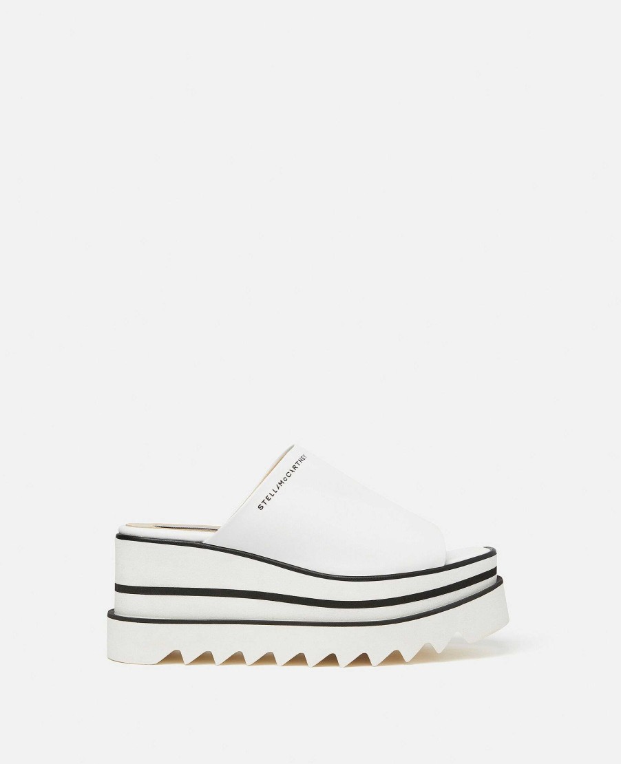 Women Stella McCartney Wedges | Sneak-Elyse Platform Mules