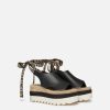 Women Stella McCartney Wedges | Gaia Peeptoe Platform Espadrilles