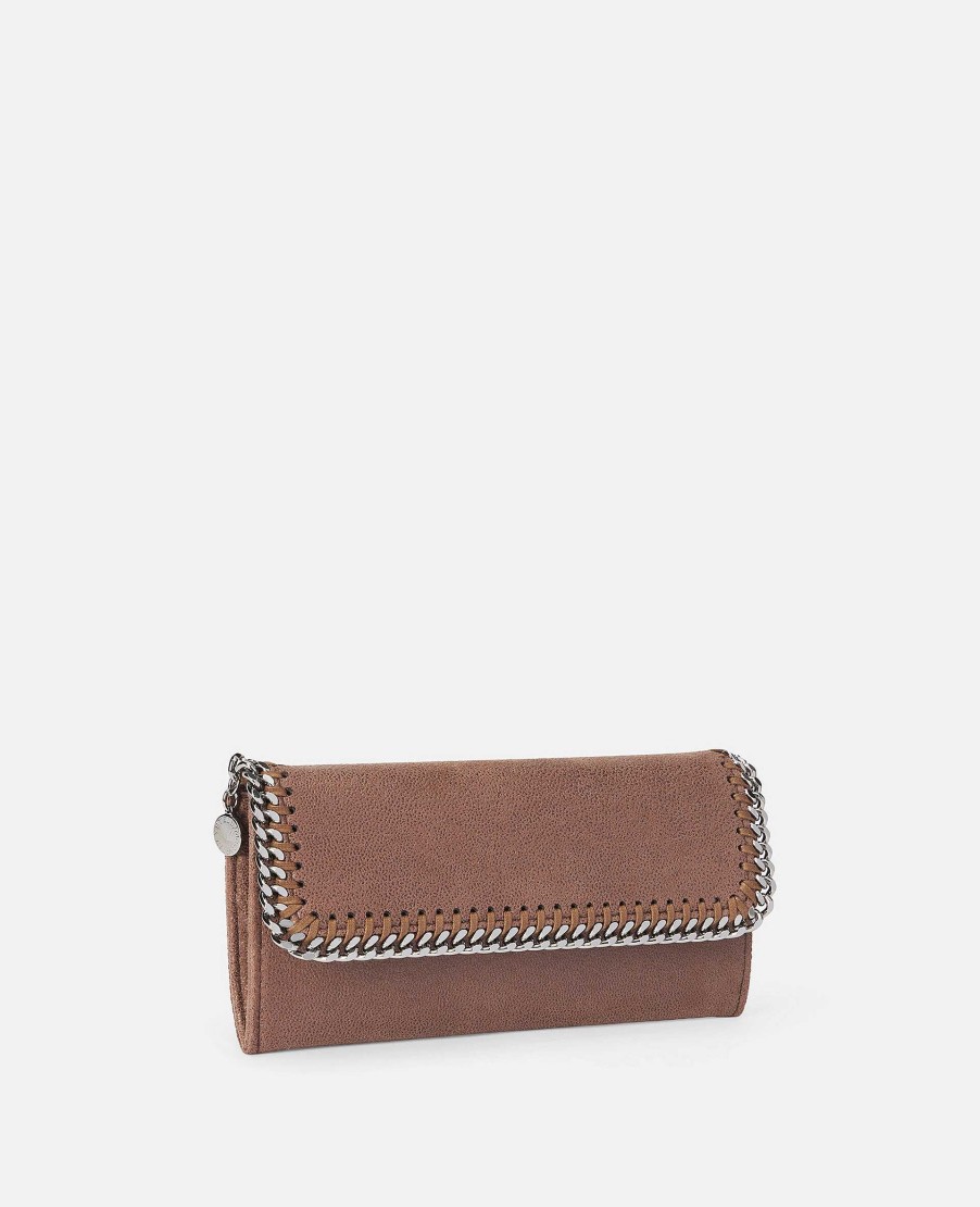 Women Stella McCartney Compact Wallets | Falabella Flap Continental Wallet