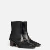 Women Stella McCartney Heels | Falabella Mid Heel Ankle Boots