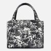 Women Stella McCartney Logo Bag | Logo Fungi Forest Toile De Jouy Tote Bag