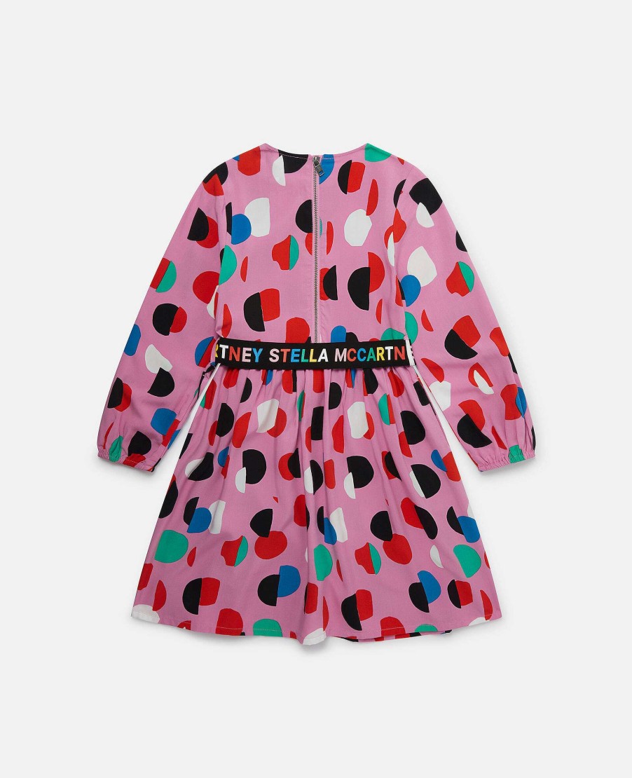 Kids Stella McCartney Dresses And All-In-Ones | Logo Tape Dot Print Dress