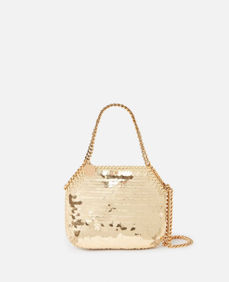 Women Stella McCartney Iconic Falabella | Falabella Oversized Sequin Mini Tote Bag