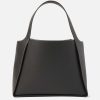 Women Stella McCartney Logo Bag | Logo Grainy Alter Mat Tote Bag